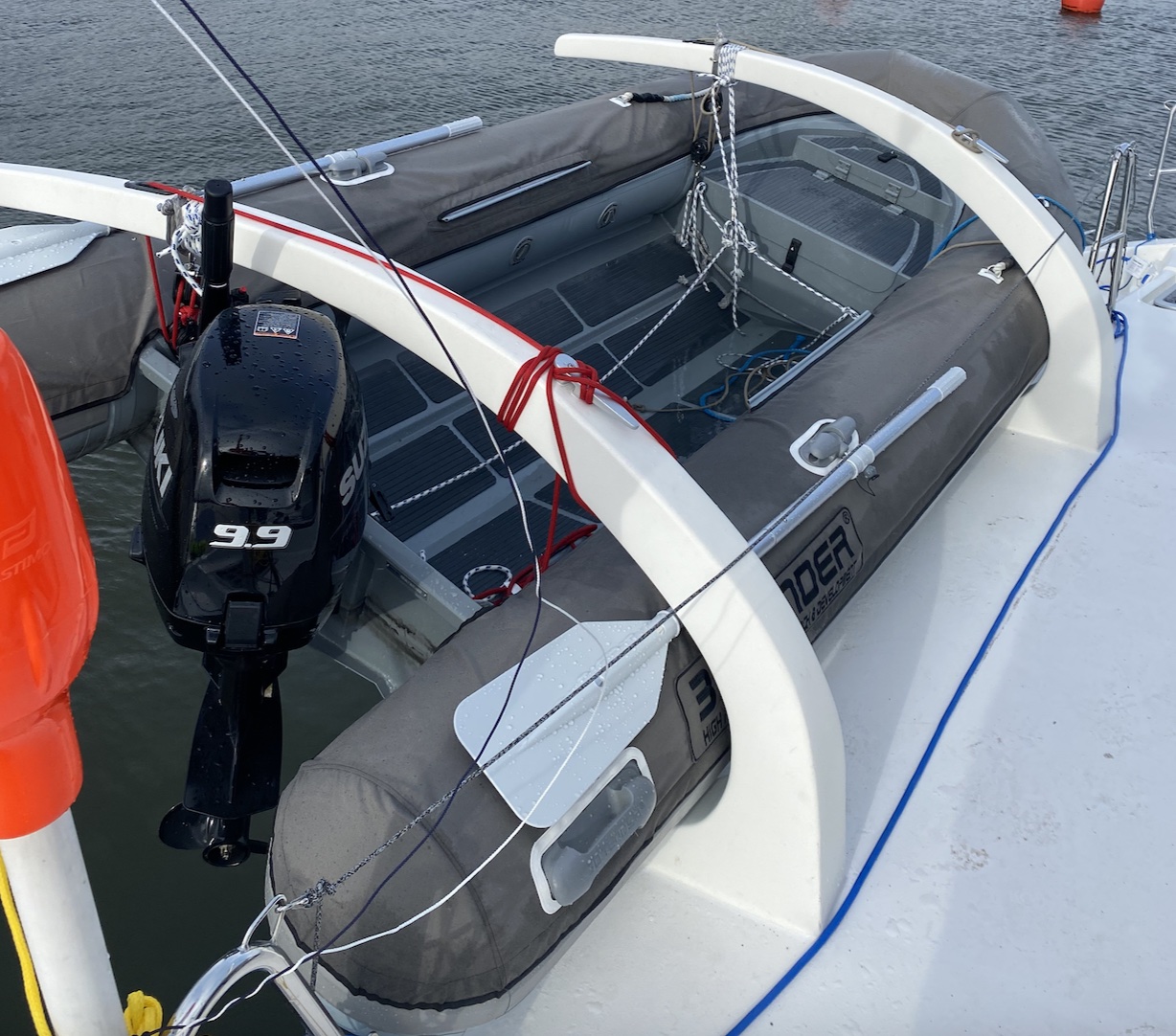 Davits with Tender