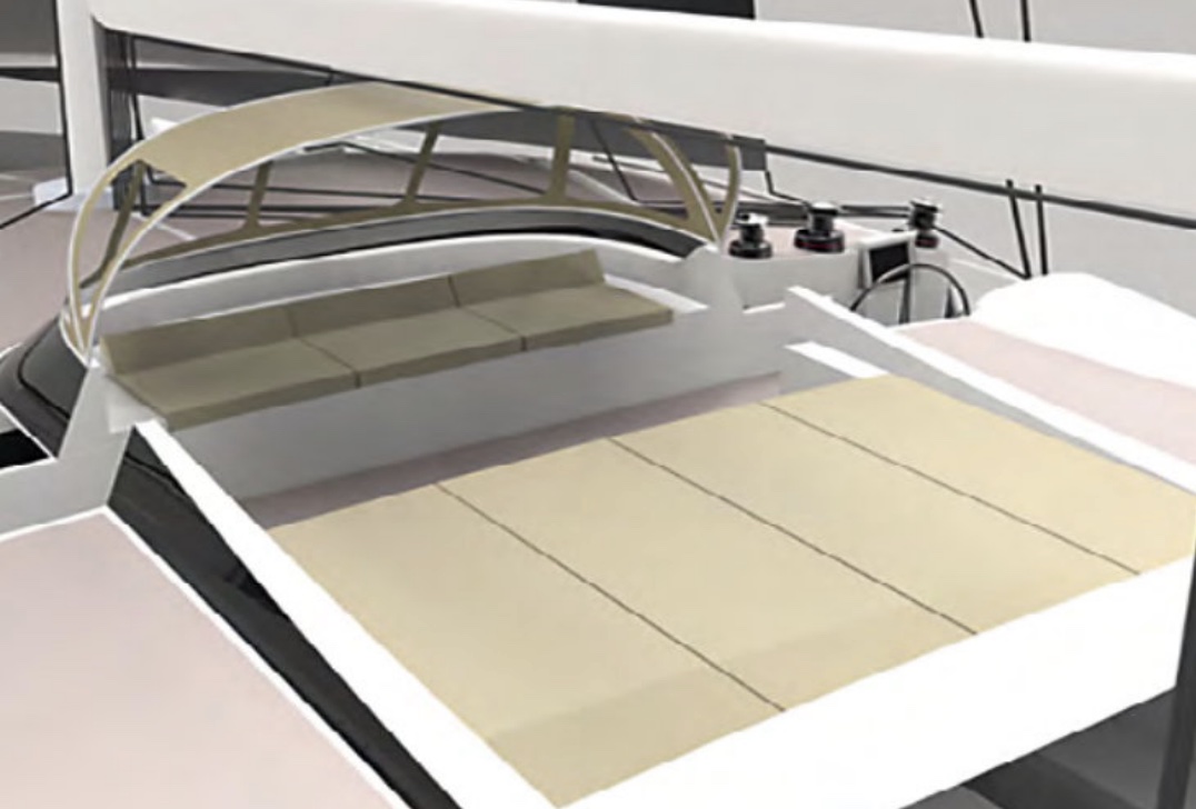 Flybridge Sun Bed