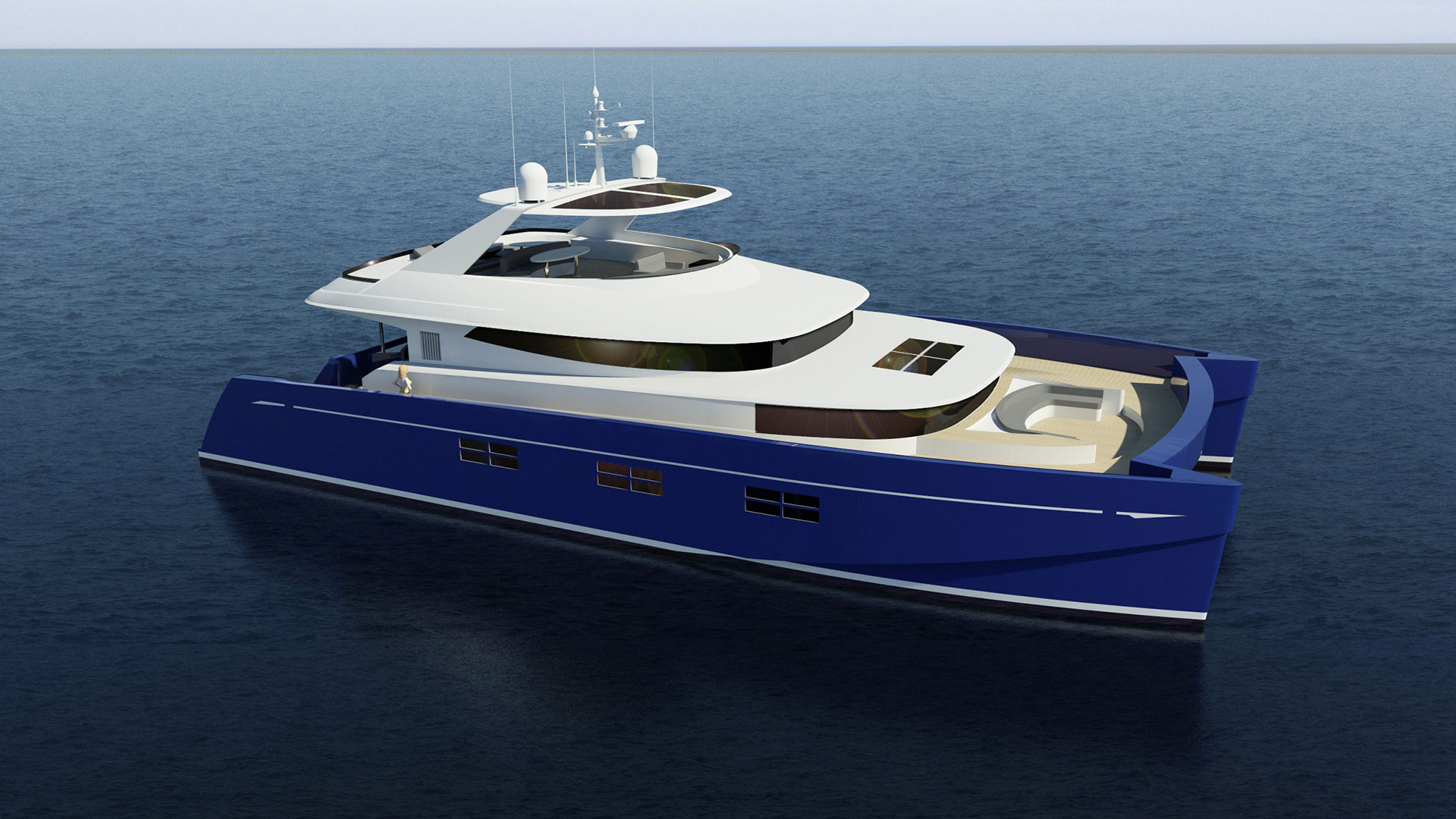 Blue Coast 80 Motor Catamaran
