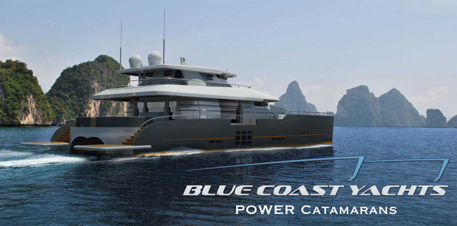 Blue Coast Power Catamarans