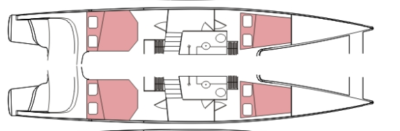 4 Cabin Layout