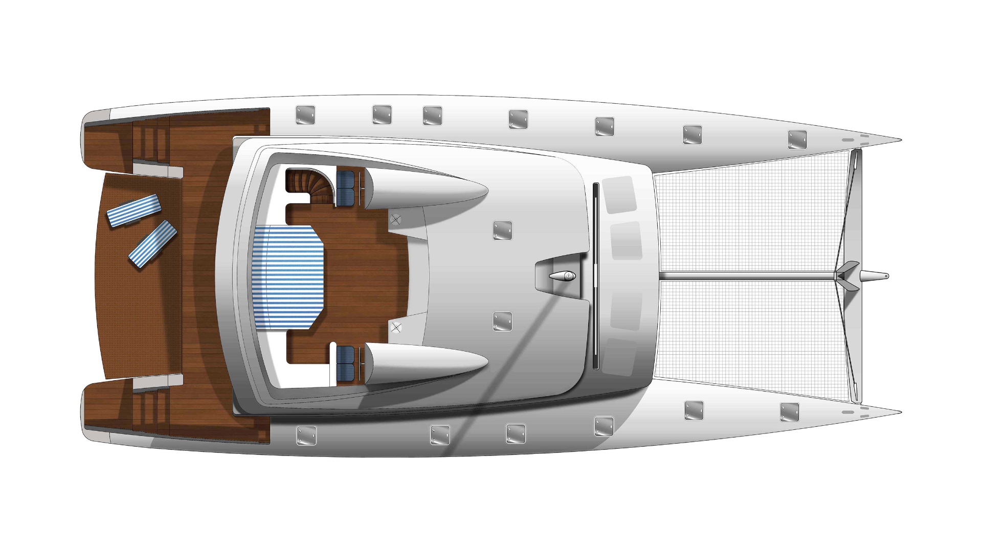 Blue Coast 75 Flybridge Layout