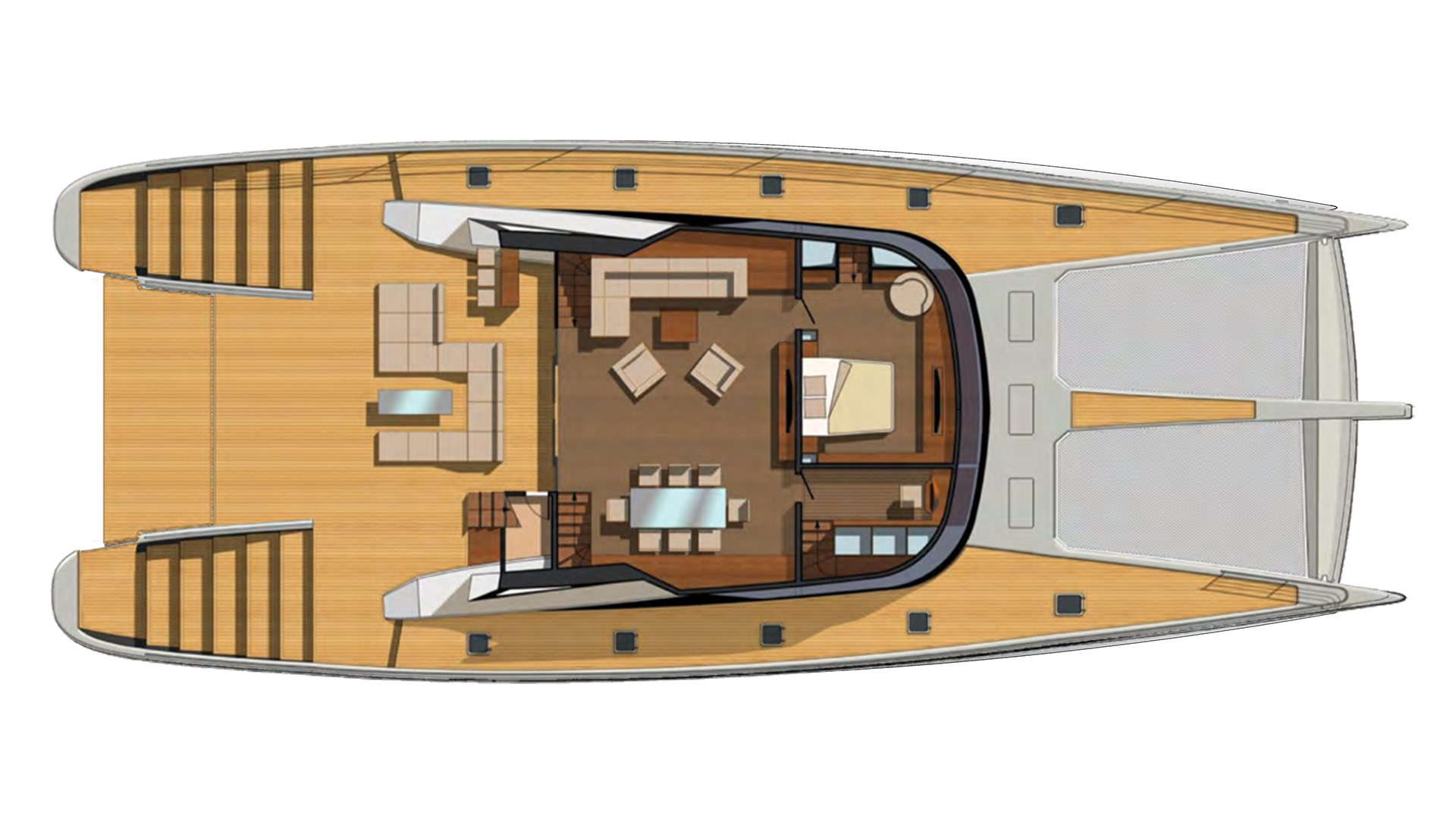 Blue Coast 101 Main Deck Layout