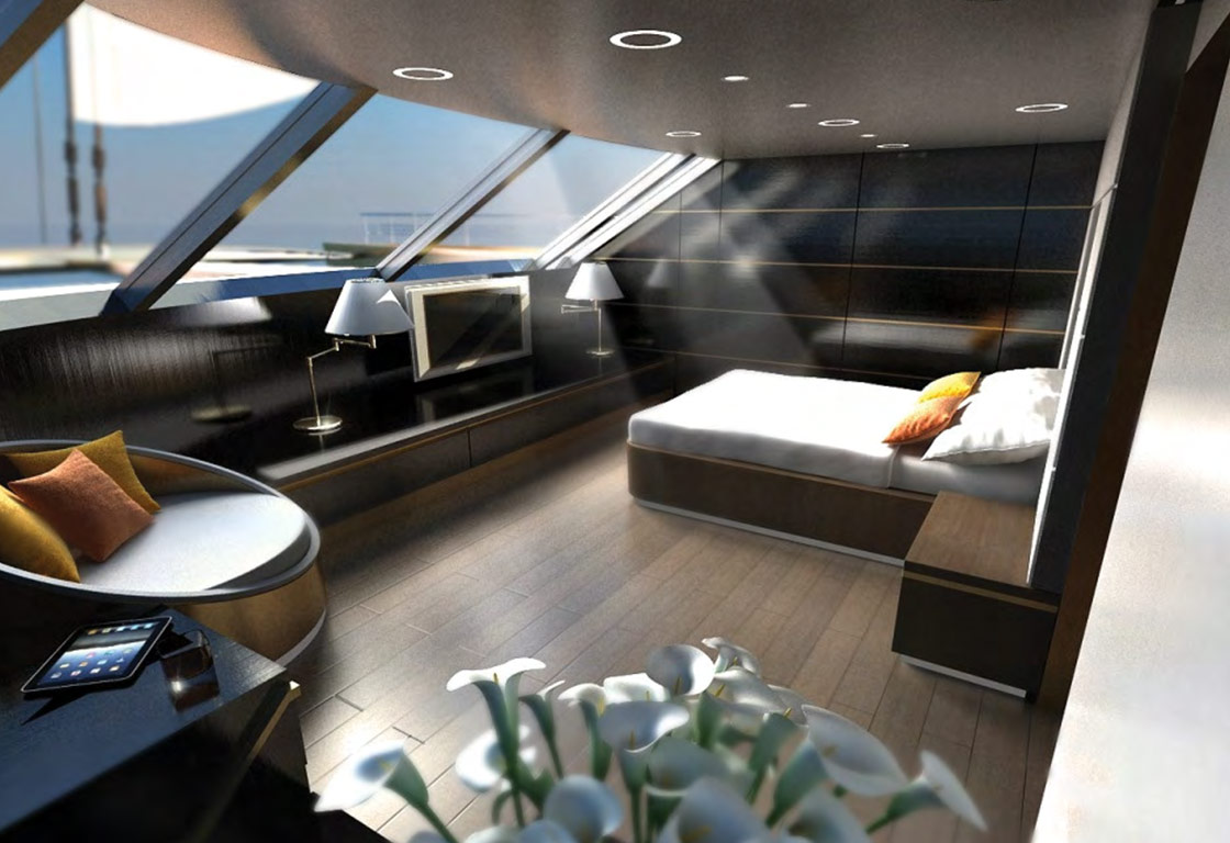 Blue Coast 101 master cabin